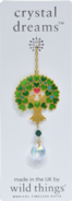 Carded Crystal Dreams Tree of Life - Green