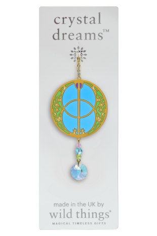 Carded Crystal Dreams Vesica Pisces - Aurora