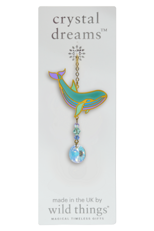 Carded Crystal Dreams Whale - Marine