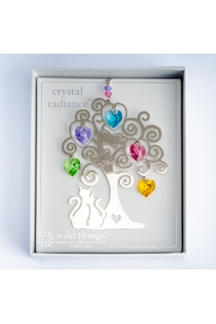 Crystal Radiance Cats Und Tree Confetti